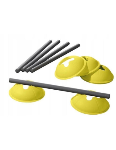 Płotki treningowe przeszkody do ćwiczeń 16szt dunlop