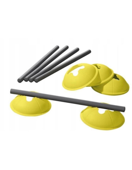 Płotki treningowe przeszkody do ćwiczeń 16szt dunlop