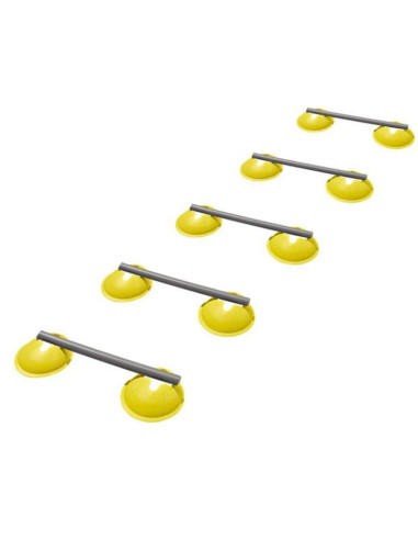 Płotki treningowe przeszkody do ćwiczeń 16szt dunlop