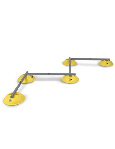 Płotki treningowe przeszkody do ćwiczeń 16szt dunlop