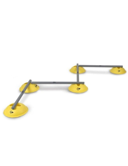 Płotki treningowe przeszkody do ćwiczeń 16szt dunlop