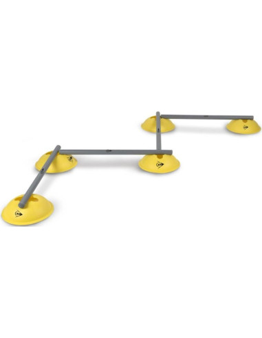 Płotki treningowe przeszkody do ćwiczeń 16szt dunlop