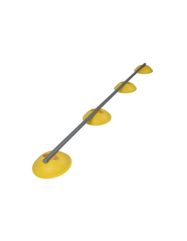 Płotki treningowe przeszkody do ćwiczeń 16szt dunlop