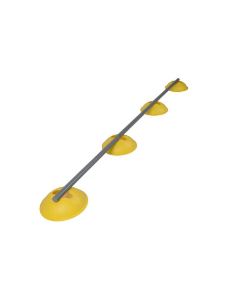 Płotki treningowe przeszkody do ćwiczeń 16szt dunlop