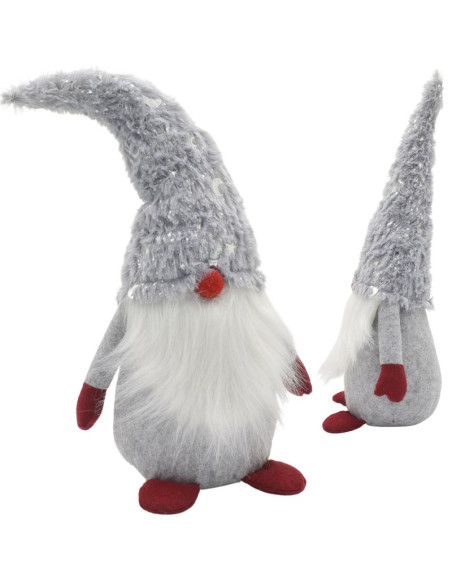 Skrzat gnom krasnal dekoracyjny szary 45cm