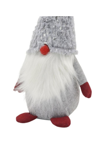 Skrzat gnom krasnal dekoracyjny szary 45cm