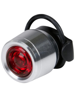 Lampka rowerowa na tył aluminiowa dunlop 2