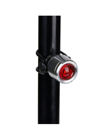 Lampka rowerowa na tył aluminiowa dunlop