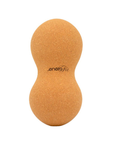 Podwójna piłeczka do masażu korkowa 7.5x15cm enero fit