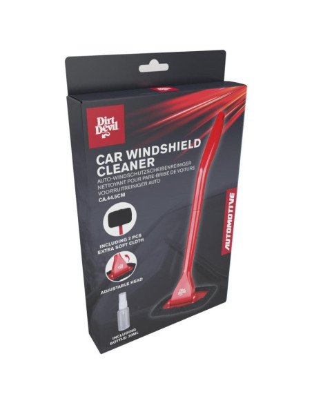 Ściągaczka wody z szyb i luster z rączką i spryskiwaczem 30 ml dirt devil