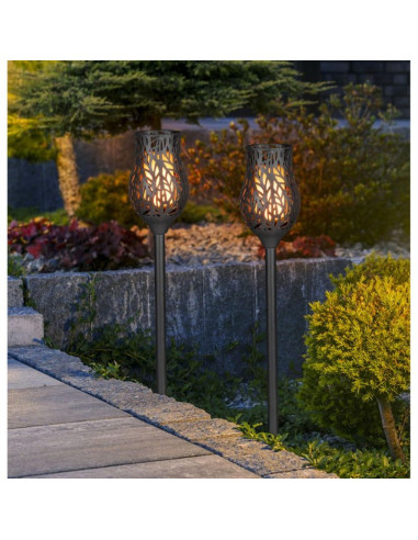 Pochodnia solarana 53cm 12led smd