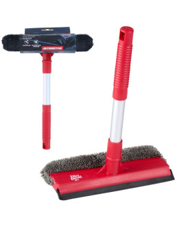 Ściągaczka do mycia szyb i luster z gąbką z mikrofibry dirt devil