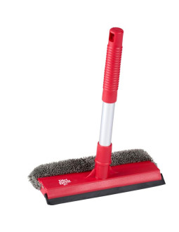 Ściągaczka do mycia szyb i luster z gąbką z mikrofibry dirt devil 2