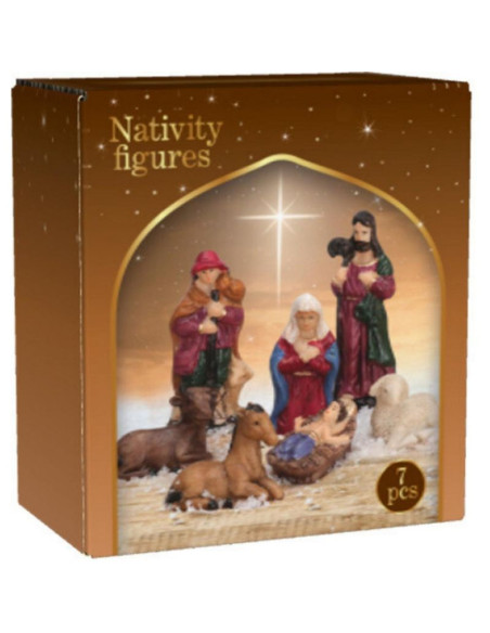 Figurki do szopki 7szt 6,5cm