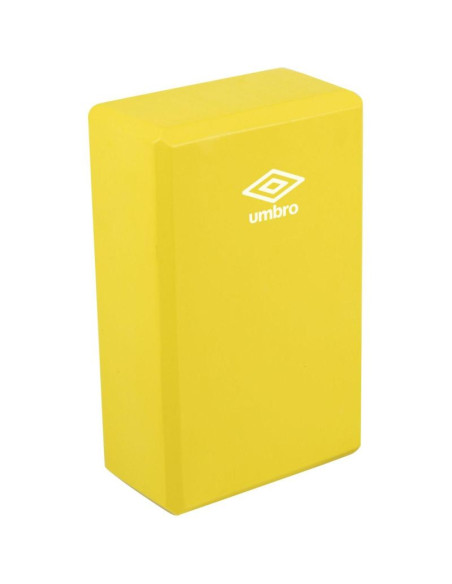 Blok kostka do ćwiczeń joga pilates fitness umbro żółty