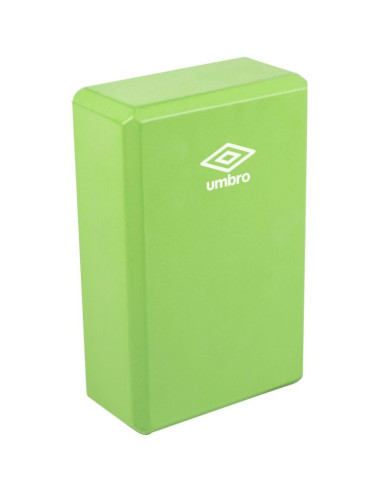 Blok kostka do ćwiczeń joga pilates fitness umbro zielony