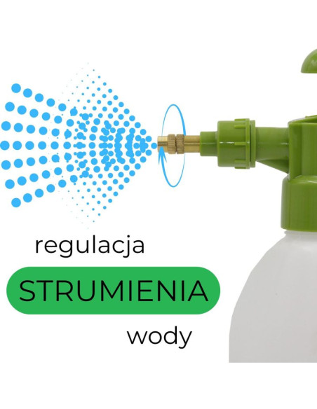 Spryskiwacz ciśnieniowy do roślin 2l kinzo - mix