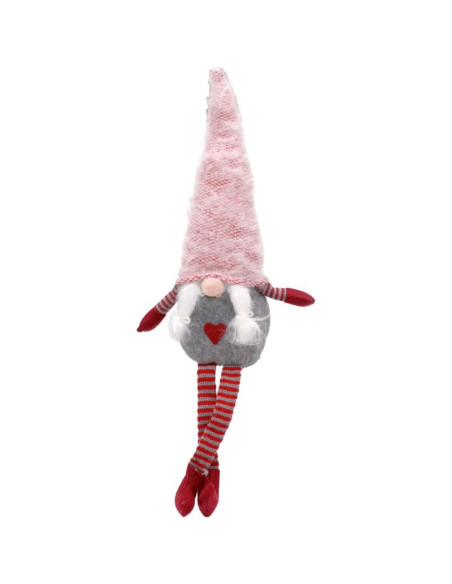 Pani skrzat z puchatą czapą 45+36cm