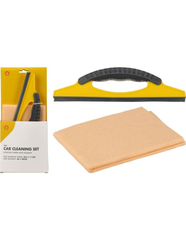 Ściereczka i ściągaczka do szyb shell 21cm