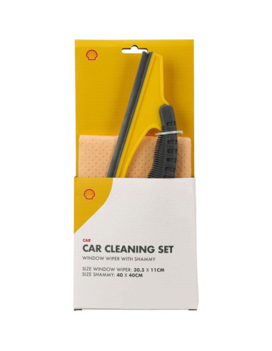 Ściereczka i ściągaczka do szyb shell 21cm