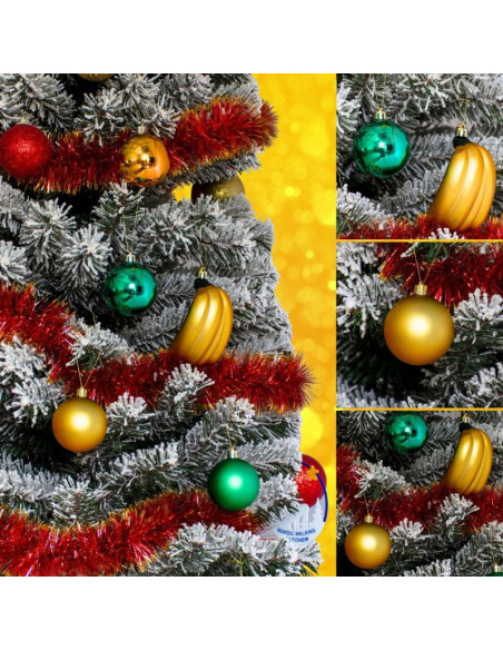 Bombka dekoracyjna plastikowa bezpieczna 7szt banany mica