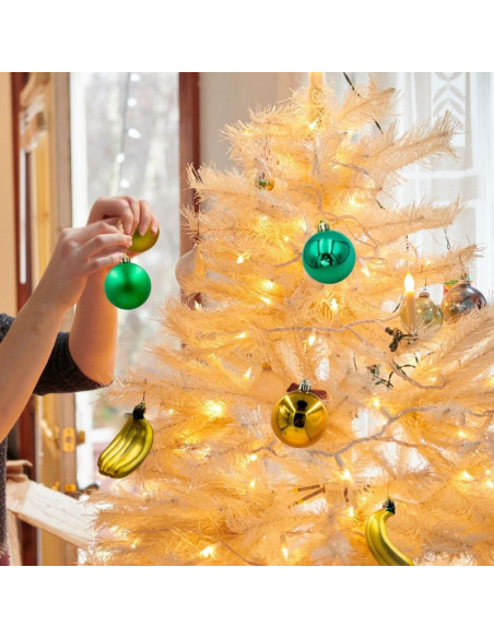 Bombka dekoracyjna plastikowa bezpieczna 7szt banany mica