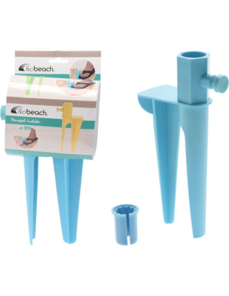 Wbijana baza do parasola 28cm niebieska