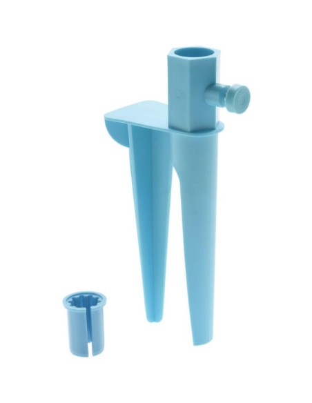 Wbijana baza do parasola 28cm niebieska