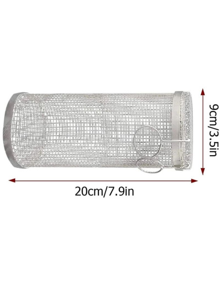 Koszyk do grillowania warzyw 9x9x20cm