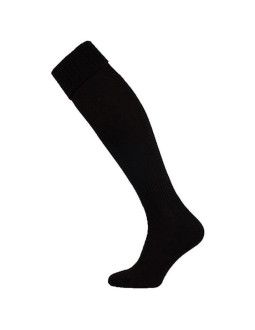 Skarpetogetry piłkarskie iskierka czarne polipropylenowe