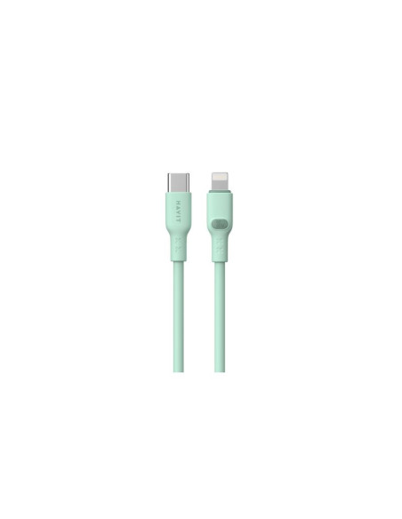 Kabel havit typ c-lightning cb6281 1.0m (zielony)