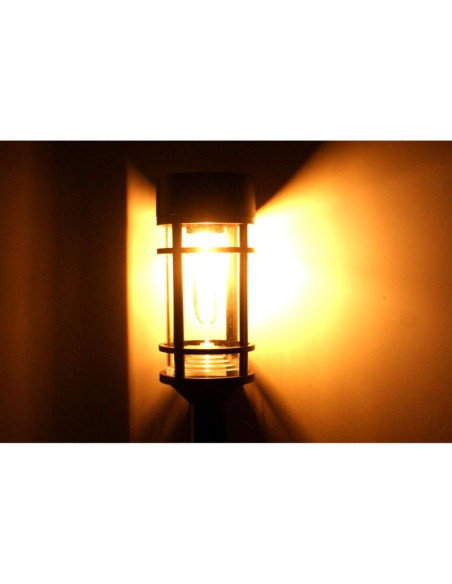 Lampa solarna 50cm ciepły biały progarden