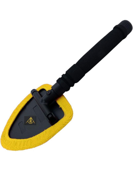 Ściągaczka wody z szyb i luster z mikrofibrą ruchoma, regulowana rączka 21-37cm dunlop