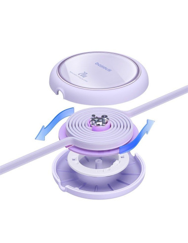 Kabel baseus free2pull 20w 1m (fioletowy)