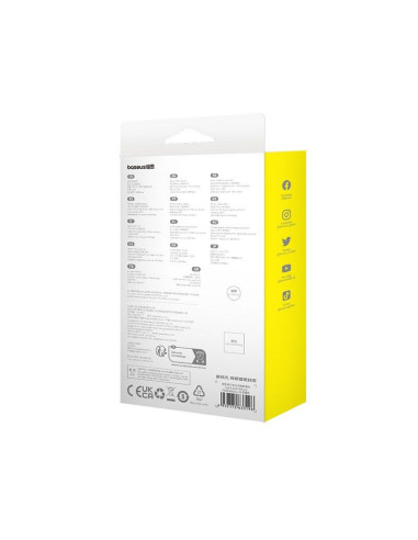 Kabel baseus unbreakable usb c-ip 20w 2m (czarny)