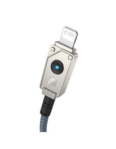 Kabel baseus unbreakable usb c-ip 20w 2m (biały)