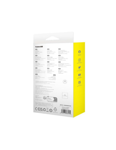 Kabel baseus unbreakable usb c-ip 20w 2m (biały)