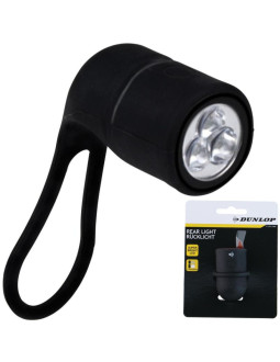 Lampka rowerowa na tył silikonowa dunlop