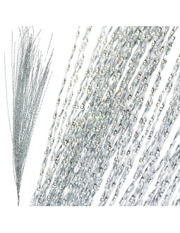 Gałązka dekoracyjna 117cm srebrna 2