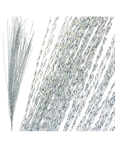 Gałązka dekoracyjna 117cm srebrna