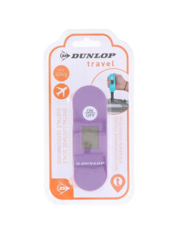 Waga elektroniczna turystyczna max 40 kg dunlop fioletowa 2