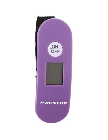 Waga elektroniczna turystyczna max 40 kg dunlop fioletowa