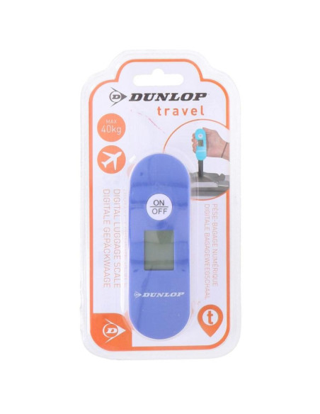 Waga elektroniczna turystyczna max 40 kg dunlop niebieska