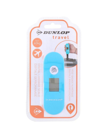 Waga elektroniczna turystyczna max 40 kg dunlop turkusowa