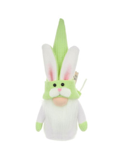 Skrzat zajączek zielony 20cm z workiem na prezent dekoracja wiosenna 2