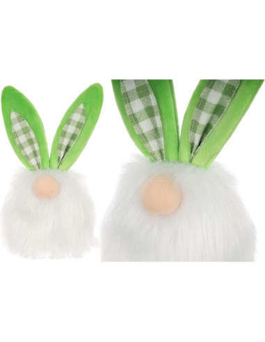 Zajączek 18cm zielony dekoracja wiosenna