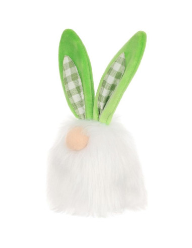 Zajączek 18cm zielony dekoracja wiosenna