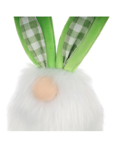 Zajączek 18cm zielony dekoracja wiosenna