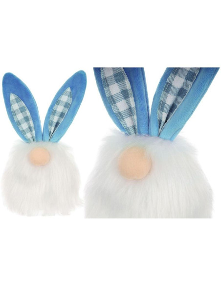 Zajączek 18cm niebieski dekoracja wiosenna