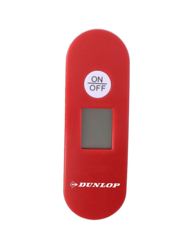Waga elektroniczna turystyczna max 40 kg dunlop czerwona